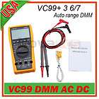 VC99 3 6/7 Auto Range Digital Multimeter DMM AC DC LCD compared w 