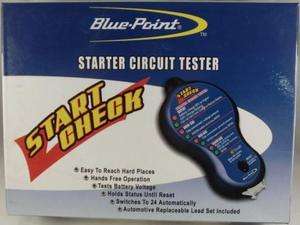 New Blue Point Start Check Starter Circuit Tester  