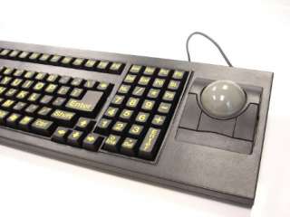 The trackball is 400 dot per inch (DPI) or 0.015 mm/ count opto 