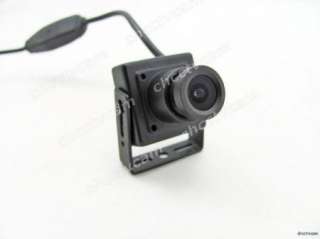 Super Mini 1/3 Color CMOS Video Audio CCTV Camera Mic  