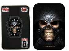 Masked Punk Skull Coffin Watch Dark Side Collection  