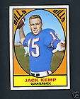 1967 Topps # 24 Jack Kemp Buffalo Bills EX/MT
