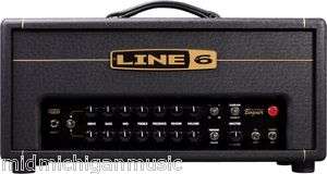 Line6 DT25 Head Guitar tube amp 25/10Watt 12AX7 EL84 614252024518 