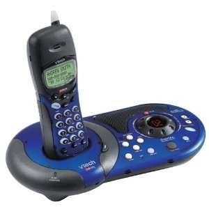 GHz Cordless Telephone with Integrated Answering Machine, Caller 
