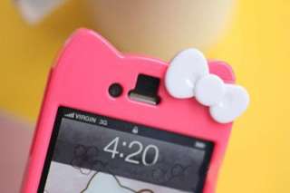 hot red new silicone hello kitty cute soft back ca