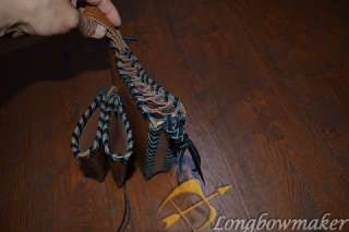   Handmade Archery Longbow Slip leather quiver BRAND NEW arrow recurve