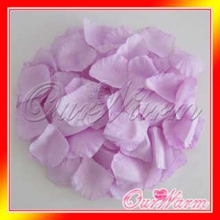 100 Silk Rose Petal Flower Wedding Supply Decor Colors  