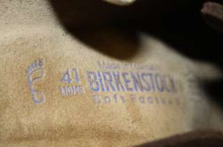 BIRKENSTOCK MODEL BOSTON WOMENS 41 10 DARK BROWN SLIDES CLOGS SHOES 