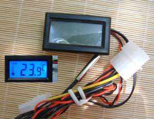 blue backlight digital thermometer Waterproof probe  