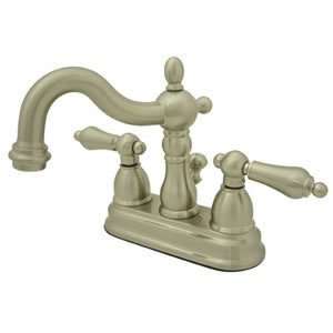  Kingston Brass KS1608AL 4 Center Set Lavatory Faucet With 