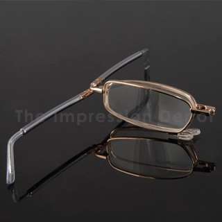 One piece of full frame reading glasses with matchable flip top case