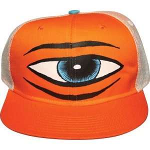  Toy Machine Sect Eye Trucker Hat Adjustable   Orange 