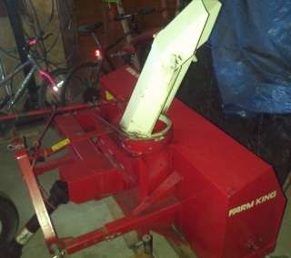 Buhler Farm King Model 600 3 point snow blower  exc. cond.  