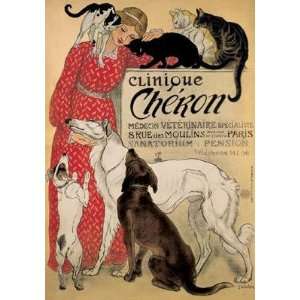  Clinique Cheron Poster Print