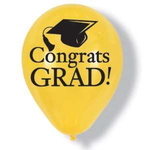  Lets Party By Creative Converting Congrats Grad Yellow 