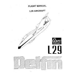  Aero Vodochoy L 29 Delfin Aircraft Flight Manual Aero 