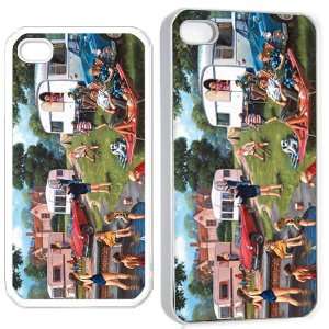  caravan holidays iPhone Hard 4s Case White Cell Phones 