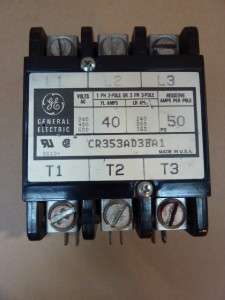 General Electric Contactor CR353AD3BA1 #33536  