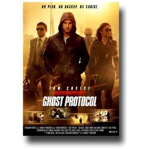  Mission Impossible 4 Poster Ghost Protocol MIIV   2011 