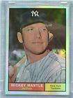 1961 MICKEY MANTLE ETOPPS IN HAND CHROME LIKE