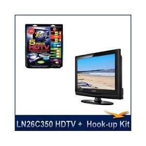 Samsung LN26C350 26 LCD HDTV, 720p Resolution (1366 x 768 