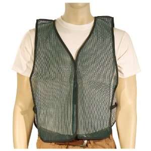  Jackson Safety Green Mesh Plastic Safety Vest   Large 