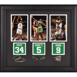  Boston Celtics Framed Photographs  Details Rajon Rondo 