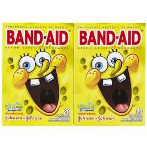  Band Aid Childrens Spongebobsquarepants Adhesive Bandages 