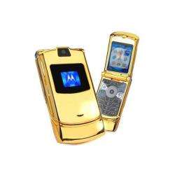   RAZR V3 Gold Unlocked GSM Cell Phone (Refurbished)  