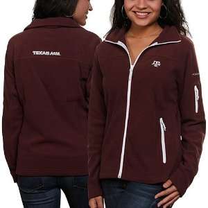  Columbia Texas AM Womens GIve and Go Full Zip