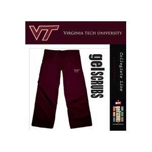 Virginia Tech Hokies Scrub Style Pant from GelScrubs (Extended Sizes)