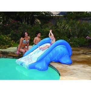  Splashin Fun Inflatable Poolside Slide Toys & Games