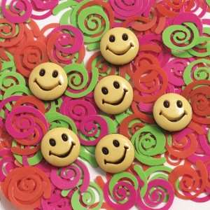  Happy Face Confetti Toys & Games
