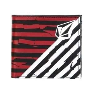  Volcom Clothing Stripes 2Fold PVC Wallet Sports 