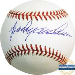  Sparky Anderson Autographed Baseball with HOF 2000 