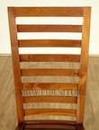 Pair of 2 Teak Mission Ladder Back Side Chairs (2) tkch002nt  