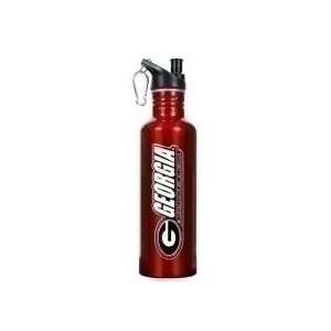  Georgia Bulldogs Red 26 oz Stainless Steel Water Bottle 