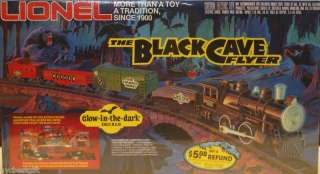 lionel train set the black cave # 6 1254 sealed 1982  