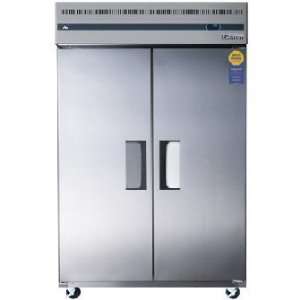   Deluxe 48 cu ft 2 Solid Door Reach In Commercial Freezer Appliances