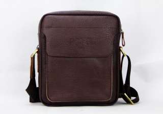 Polo mens Genuine Leather Messenger Shoulder Bag P3  