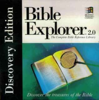 Bible Explorer 2.0 PC CD large refence suite Epiphany  