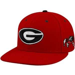  Top of the World Georgia Bulldogs Red King Bob One Fit Hat 