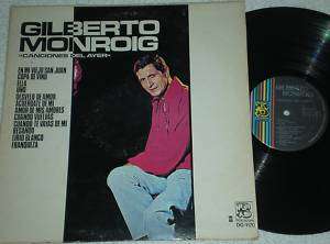 GILBERTO MONROIG   CANCIONES DEL AYER 1973 LP  