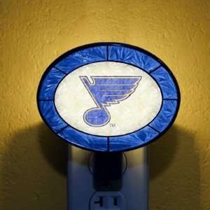  Memory NHL SLB 246 Art Glass Nightlight Blues