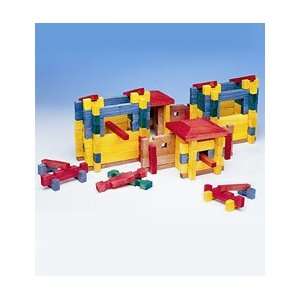   Wooden Blocks   Wood Links Fun Fort   Wooden Toys Toys & Games
