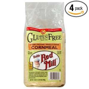 Bobs Red Mill Red Mill Gluten Free Corn Meal, 24 ounces (Pack of4)