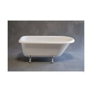  Strom Plumbing Tradition Clawfoot Tub P0950C White with 