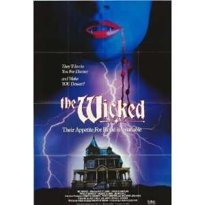 The Wicked (1987) 27 x 40 Movie Poster Style A 