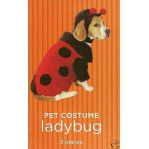  Dog Pet Halloween Costume Lady Bug Size Large Kitchen 