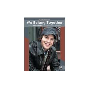  We Belong Together (sheet music, Piano/Vocal/Chords 